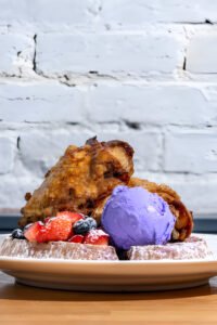 fried chicken ice cream