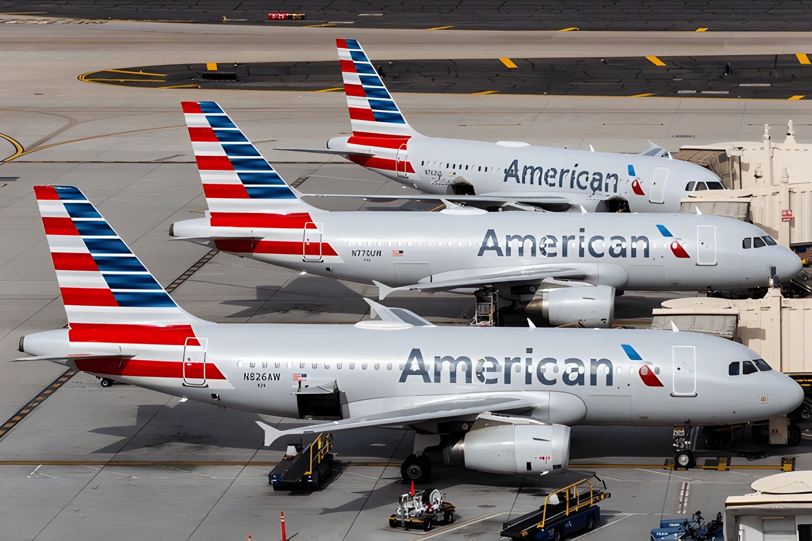 american airlines plane drops