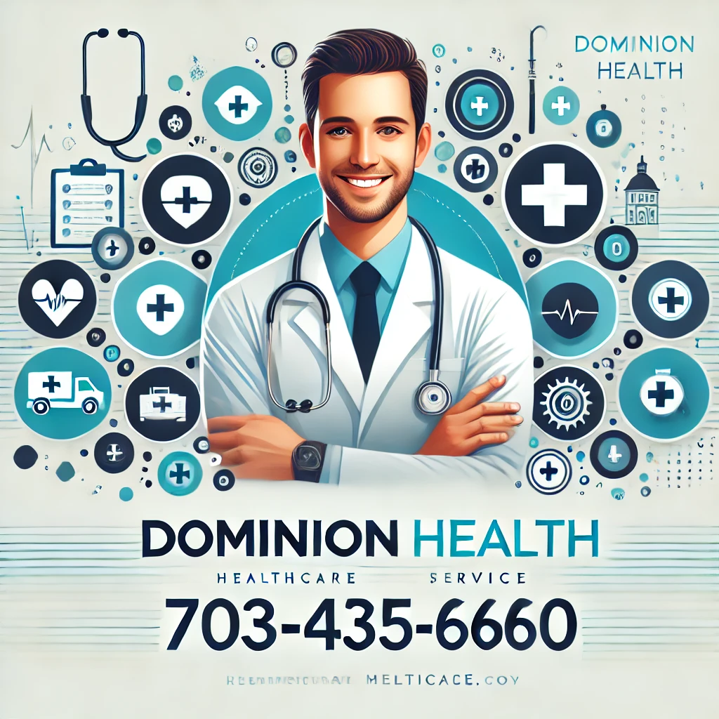 Simplify healthcare with Dominion Health. Call 703-435-0660 for personalized care, telehealth, and wellness services tailored to your needs!