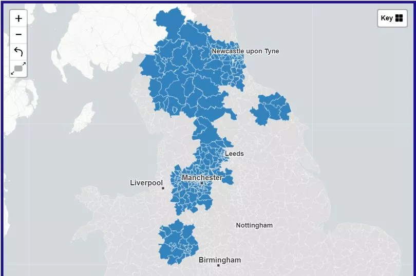 dwp cold weather payments postcode